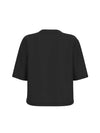 T-SHIRT DONNA - GUESS ATHLEISURE NERO - V6RI09 I3Z14 2