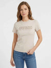 T-SHIRT DONNA - GUESS ATHLEISURE BEIGE - V6RI10 I3Z14 3