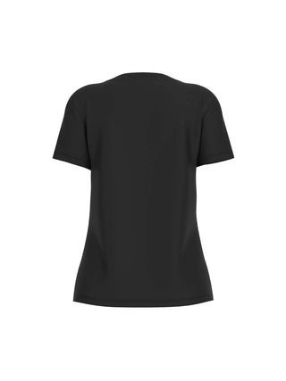 T-SHIRT DONNA - GUESS ATHLEISURE NERO - V6RI11 J1314 2