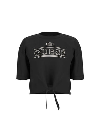 T-SHIRT DONNA - GUESS ATHLEISURE NERO - V6RI14 I3Z14