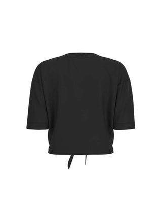 T-SHIRT DONNA - GUESS ATHLEISURE NERO - V6RI14 I3Z14 2