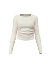 FELPA DONNA - GUESS ATHLEISURE BIANCO - V6RP08 KD932 1
