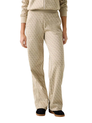 FELPA DONNA - GUESS ATHLEISURE BEIGE - V6RQ08 K2042