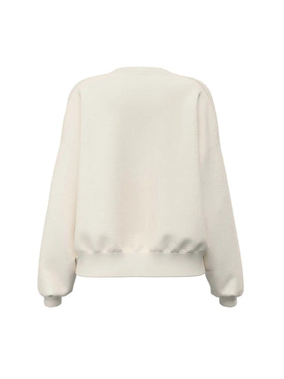 FELPA DONNA - GUESS ATHLEISURE BIANCO - V6RQ96 KCX22 2