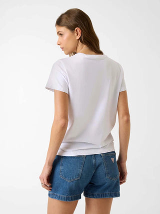 T-SHIRT DONNA - GUESS JEANS BIANCO - W4YI10 J1314 2