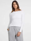 T-SHIRT DONNA - GUESS JEANS BIANCO - W4YI22 J1314 2