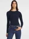 T-SHIRT DONNA - GUESS JEANS BLU - W4YI22 J1314 2