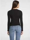 T-SHIRT DONNA - GUESS JEANS NERO - W4YI22 J1314 3
