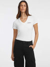 T-SHIRT DONNA - GUESS JEANS BIANCO - W4YI23 J1314 2