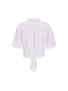 CAMICIA DONNA - GUESS JEANS BIANCO - W6GHA3 WO331 2