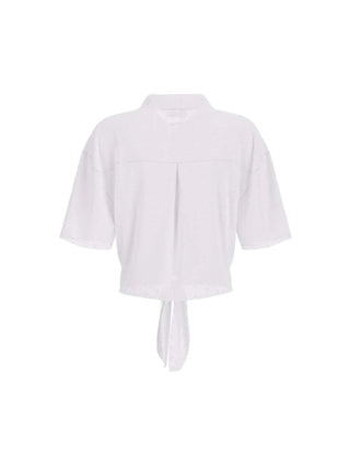 CAMICIA DONNA - GUESS JEANS BIANCO - W6GHA3 WO331 2