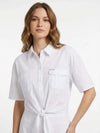 CAMICIA DONNA - GUESS JEANS BIANCO - W6GHA3 WO331 3