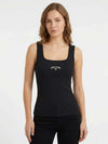 T-SHIRT DONNA - GUESS JEANS NERO - W6GPZ2 KA0H1 3