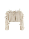 TOP DONNA - GUESS APPAREL BEIGE - W6RH29 WI342 1