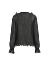 TOP DONNA - GUESS APPAREL NERO - W6RH31 WI342 2