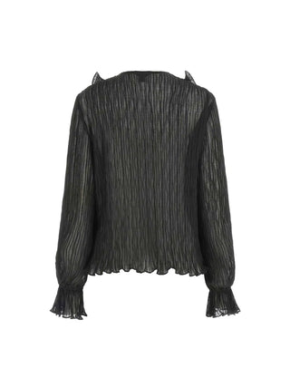 TOP DONNA - GUESS APPAREL NERO - W6RH31 WI342 2