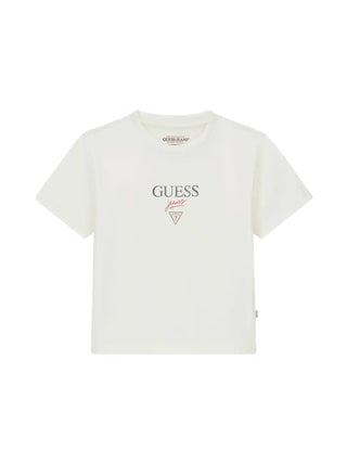 T-SHIRT DONNA - GUESS JEANS SABBIA - W6RI15 J1314