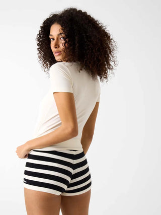T-SHIRT DONNA - GUESS JEANS SABBIA - W6RI15 J1314 3
