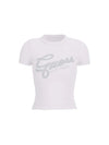 T-SHIRT DONNA - GUESS APPAREL BIANCO - W6RI22 KA0H1 1