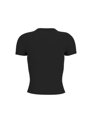 T-SHIRT DONNA - GUESS APPAREL NERO - W6RI22 KA0H1 2