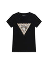 T-SHIRT DONNA - GUESS APPAREL NERO - W6RI32 J1314 1