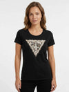 T-SHIRT DONNA - GUESS APPAREL NERO - W6RI32 J1314 3
