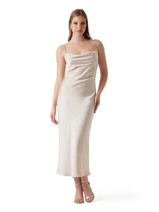 ABITO DONNA - GUESS APPAREL BEIGE - W6RK50 WJ732 3