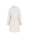TRENCH DONNA - GUESS APPAREL BIANCO - W6RL53 WL942 2