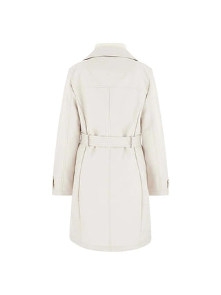 TRENCH DONNA - GUESS APPAREL BIANCO - W6RL53 WL942 2