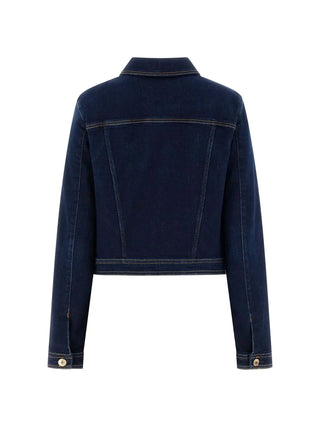 GIACCA DONNA - GUESS APPAREL BLU - W6RN76 D6881 2