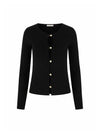 CARDIGAN DONNA - GUESS APPAREL NERO - W6RR35 Z0132 1