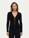 CARDIGAN DONNA - GUESS APPAREL NERO - W6RR35 Z0132 2