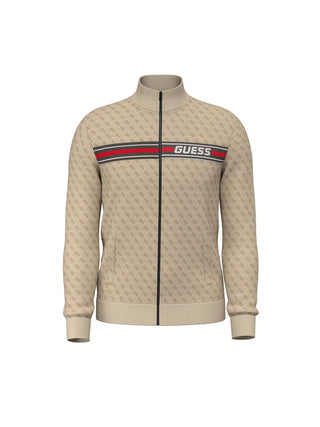 FELPA UOMO - GUESS ATHLEISURE BEIGE - Z2BQ06 K7122