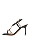 SANDALO DONNA - ALBANO NERO - 5538 4