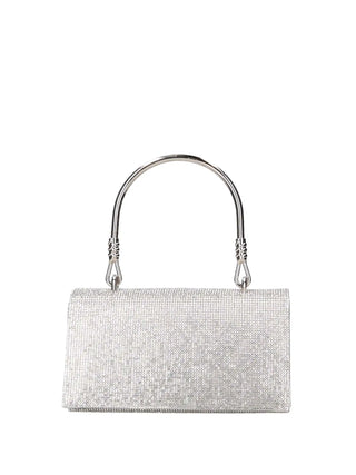 Pochette in foglia d'oro Borse Argento Pochette in foglia d'oro Borse Argento