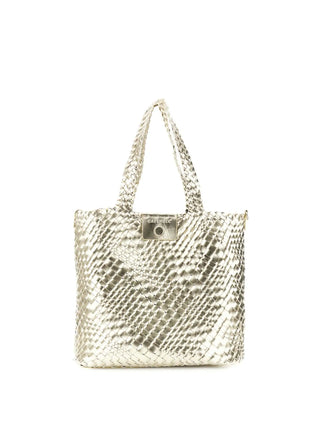 BORSA A SPALLA DONNA - CAFE NOIR BRONZO - C3MG1021 3