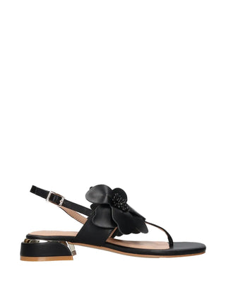 SANDALO DONNA - LOVE TO LOVE BY GAI MATTIOLO NERO - 4001