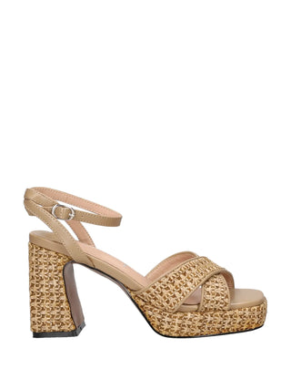 SANDALO DONNA - LOVE TO LOVE BEIGE - 4060 1