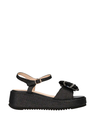 SANDALO DONNA - SWISH NERO - 6061