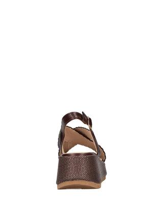 SANDALO DONNA - SWISH MARRONE - 6064 5