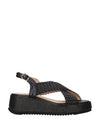 SANDALO DONNA - SWISH NERO - 6064 1