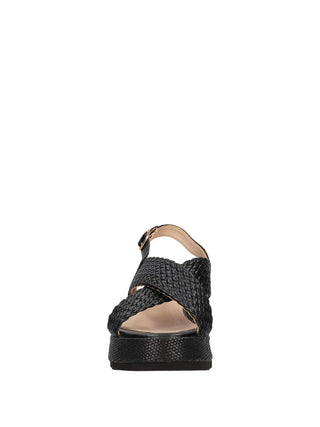 SANDALO DONNA - SWISH NERO - 6064 3