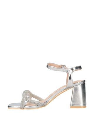 SANDALO DONNA - SWISH ARGENTO - 6071 4