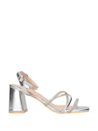SANDALO DONNA - SWISH ARGENTO - 6072