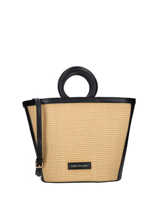 BORSA A MANO DONNA - LOVE TO LOVE NERO - LTL-107 1