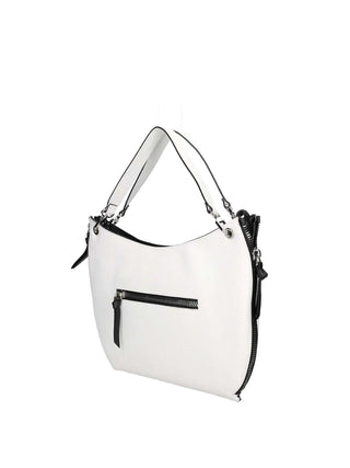 BORSA A MANO DONNA - REBELLE BIANCO-NERO - REB0165 P0019 2