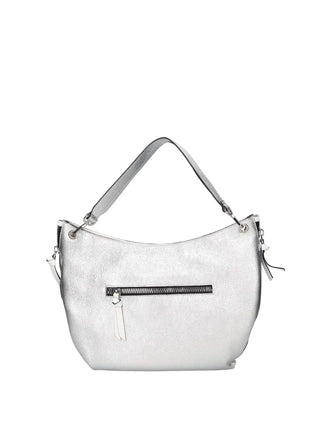 BORSA A MANO DONNA - REBELLE ARGENTO-BIANCO - REB0165 P0025