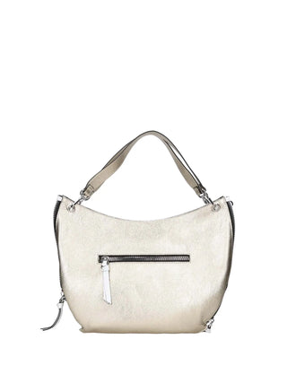 BORSA A MANO DONNA - REBELLE ORO-BIANCO - REB0165 P0025