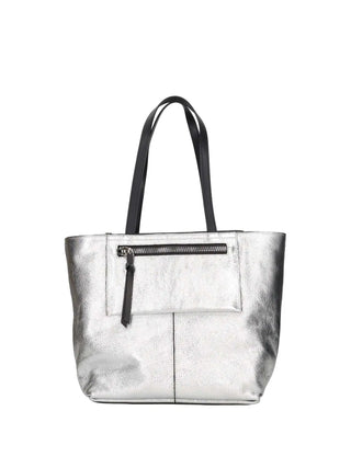 BORSA A SPALLA DONNA - REBELLE ARGENTO - REB0174 P0016 1
