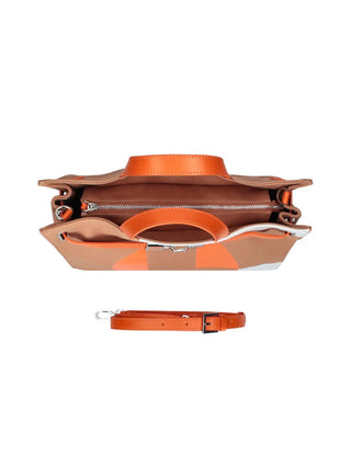 BORSA A MANO DONNA - REBELLE ARANCIO - REB0188 P0021 5